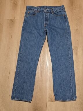 Levi's Men's 501 Straight-Leg  Denim Jeans